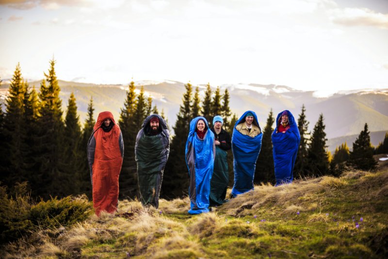 A few examples of the best sleeping bags for hiking
