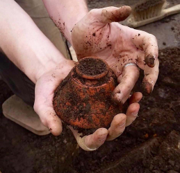 Artifact from excavation at Vindolanda