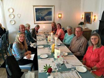 Dinner on Norway Inn-to-Inn