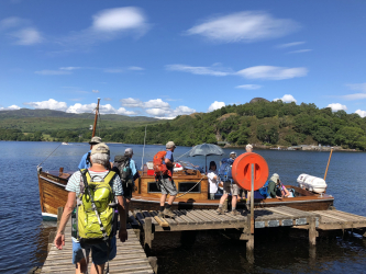 Ferry across Loch Lomond