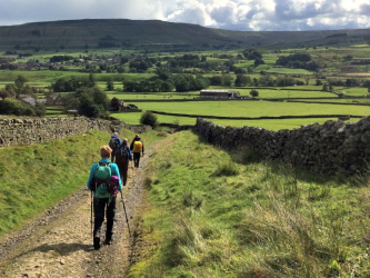 Hiking to Hawes Yorkshire Dales