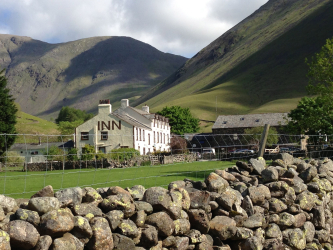 Wasdale Head Inn in the Lake District National Park on the Coast-to-Coast walk