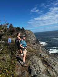 Monhegan cliff hike