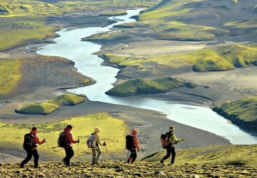 Hiking Iceland