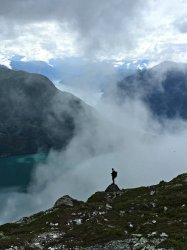 Views over fjord, Norway