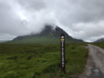 Signpost, West Highland Way
